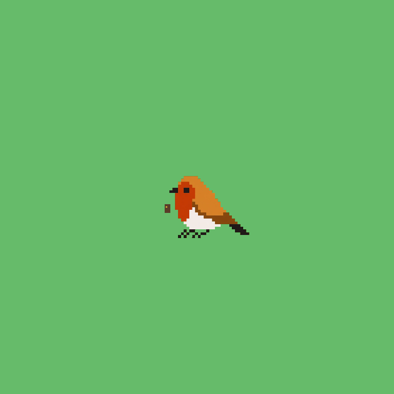 Drone bird · Ash body, Toxic wings, Ember eyes