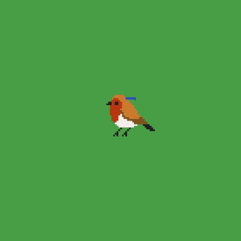 Forager bird · Bruise body, Smoke wings, Acid eyes