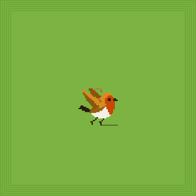 Forager bird · Tar body, Smoke wings, Acid eyes